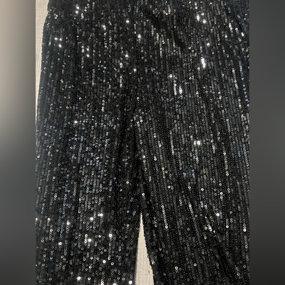 Two Piece Pant Set with Sheer Bodysuit - Picture 10 of 14